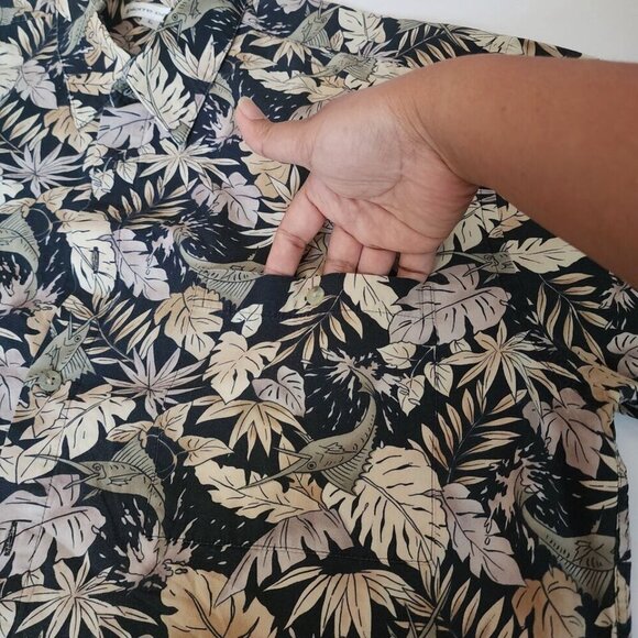 Pierre Cardin Hawaiian Shirt Large - Picture 3 of 11